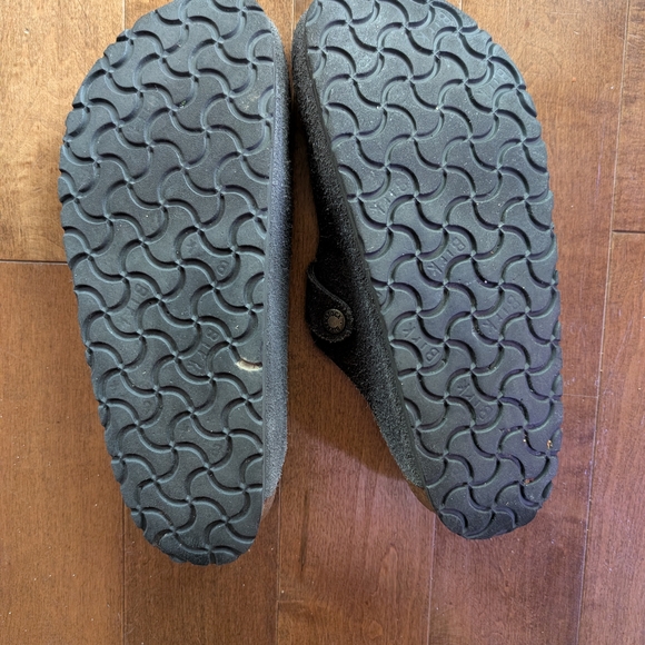 Birkenstock grey Suede Mules - Picture 4 of 5